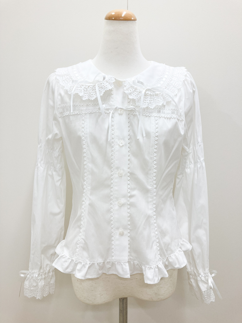 BABY,THE STARS SHINE BRIGHT Ribbon Ribbon drop ブラウス - BELSEL 